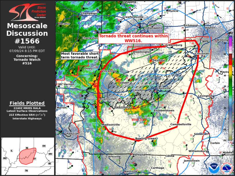 Mesoscale Discussion 1566