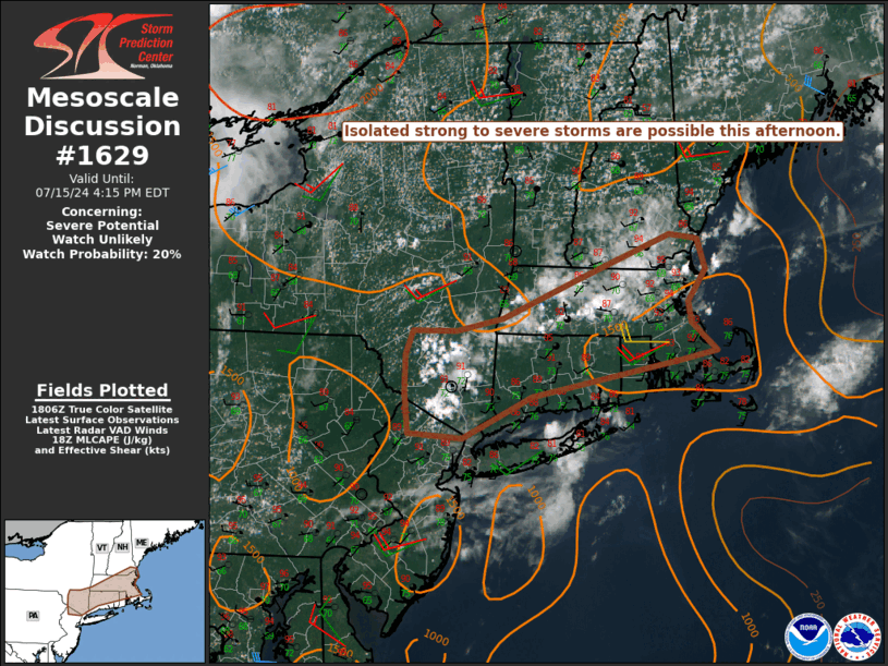 Mesoscale Discussion 1629