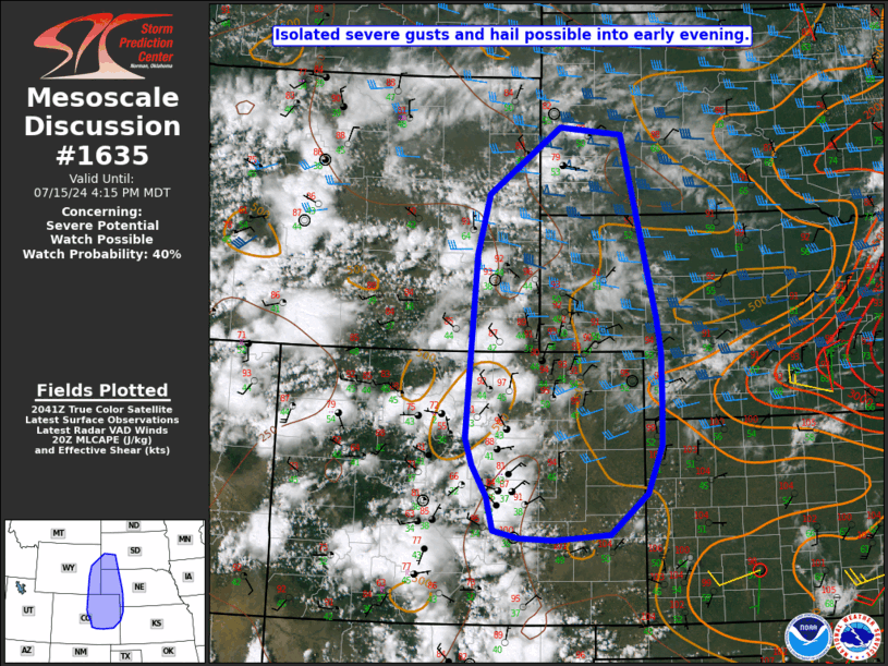 Mesoscale Discussion 1635