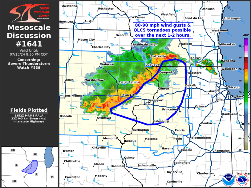 Mesoscale Discussion 1641