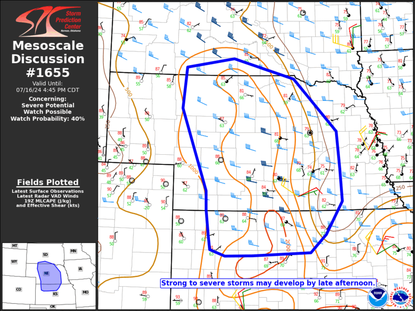 Mesoscale Discussion 1655