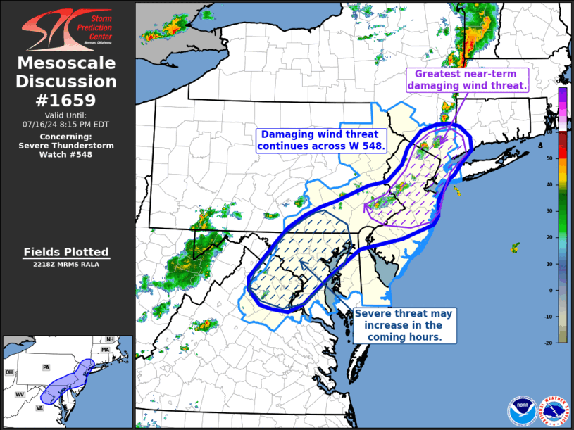 Mesoscale Discussion 1659
