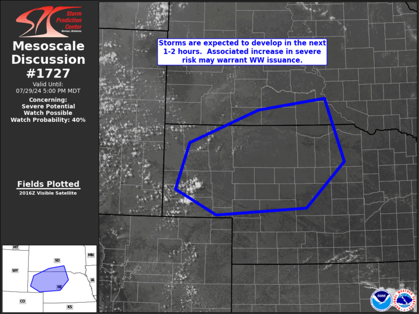 Mesoscale Discussion 1727