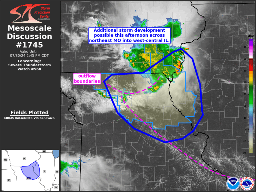 Mesoscale Discussion 1745
