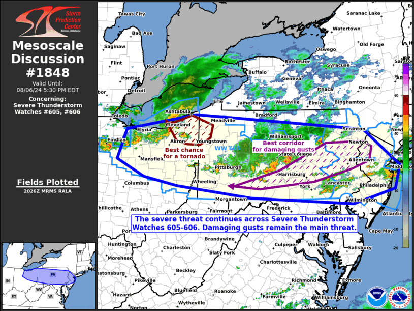 Mesoscale Discussion 1848