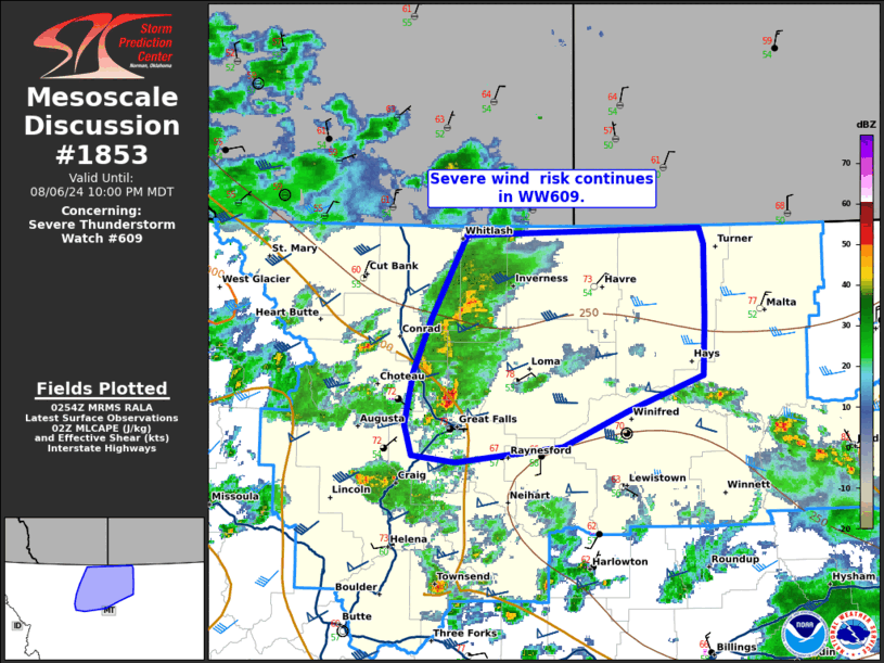 Mesoscale Discussion 1853