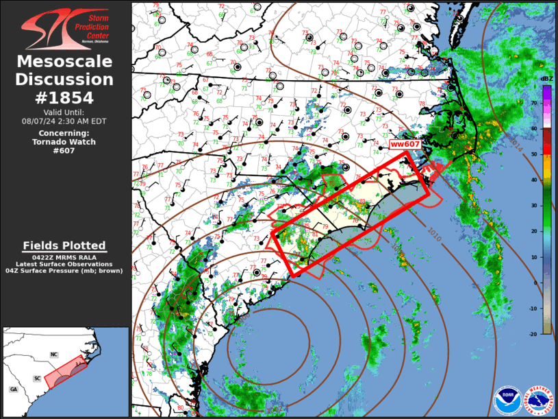 Mesoscale Discussion 1854