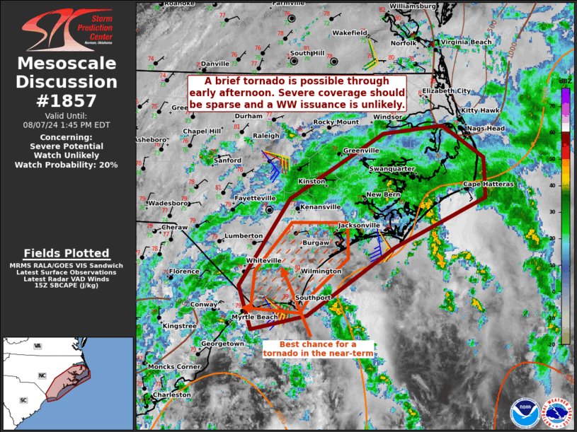 Mesoscale Discussion 1857