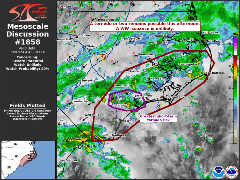 Mesoscale Discussion 1858