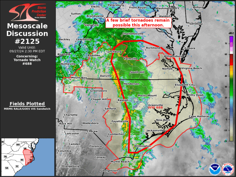 Mesoscale Discussion 2125