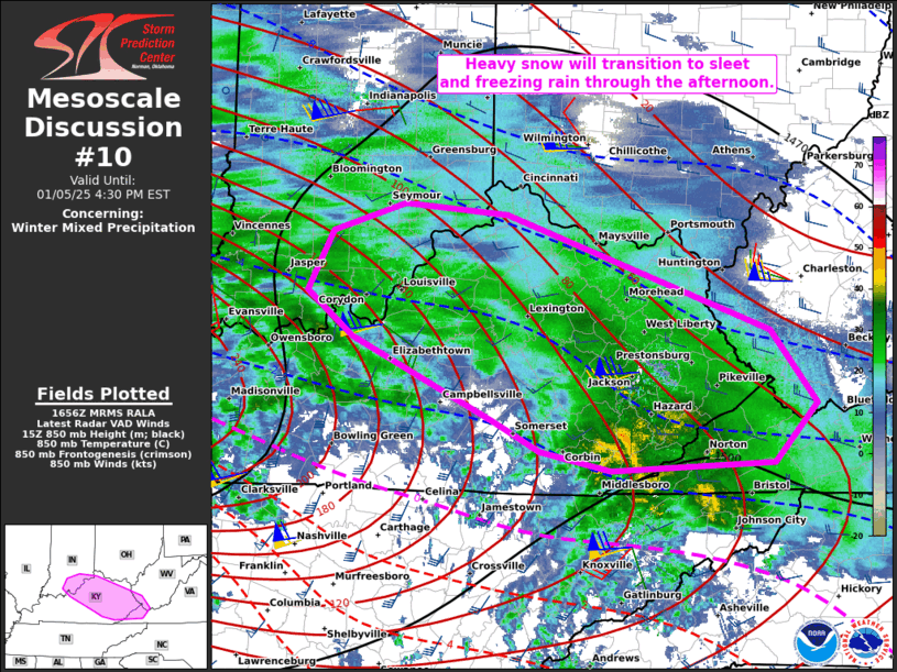 Mesoscale Discussion 10