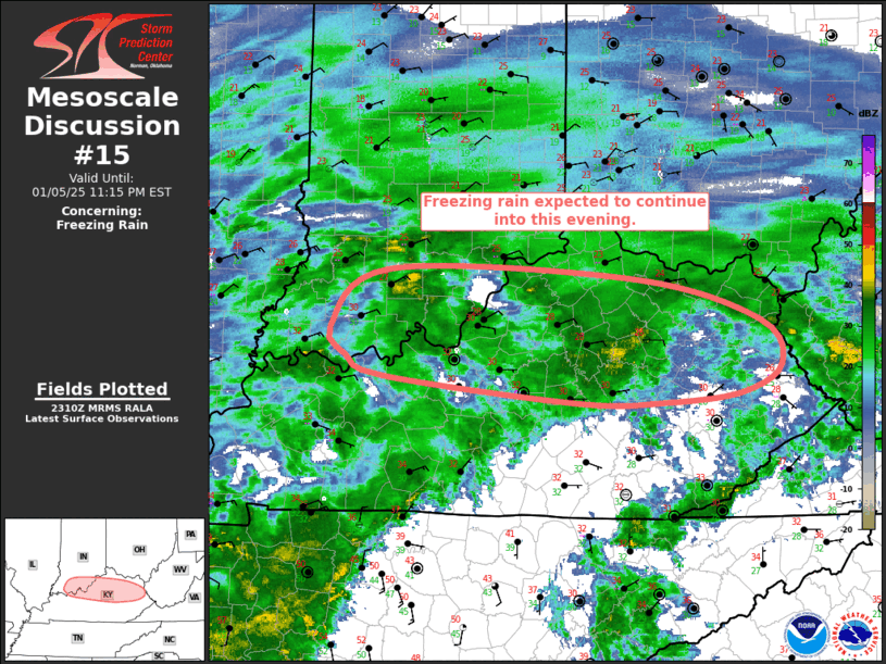 Mesoscale Discussion 15