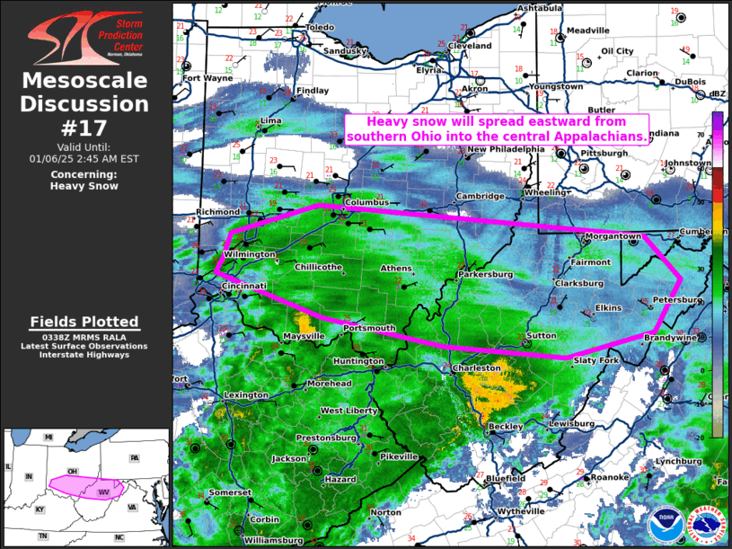Mesoscale Discussion 17