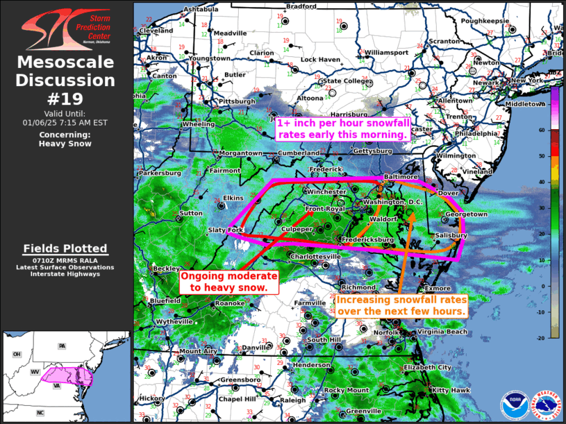 Mesoscale Discussion 19
