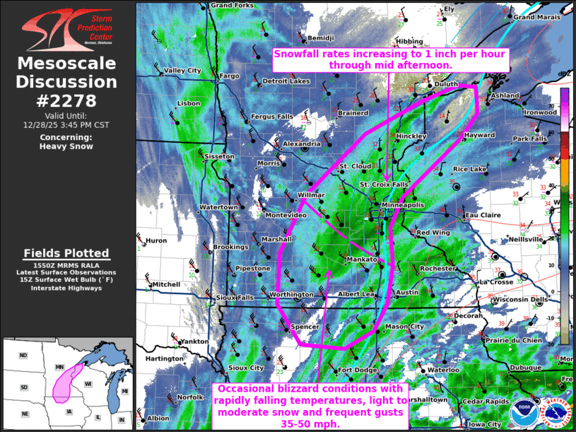 Mesoscale Discussion 2278