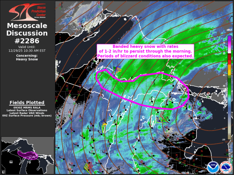 Mesoscale Discussion 2286