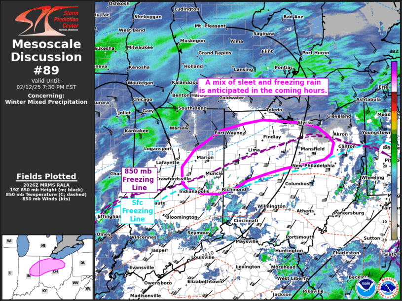 Mesoscale Discussion 89