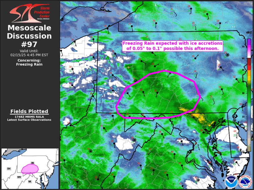 Mesoscale Discussion 97