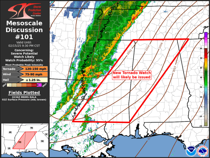 Mesoscale Discussion 101