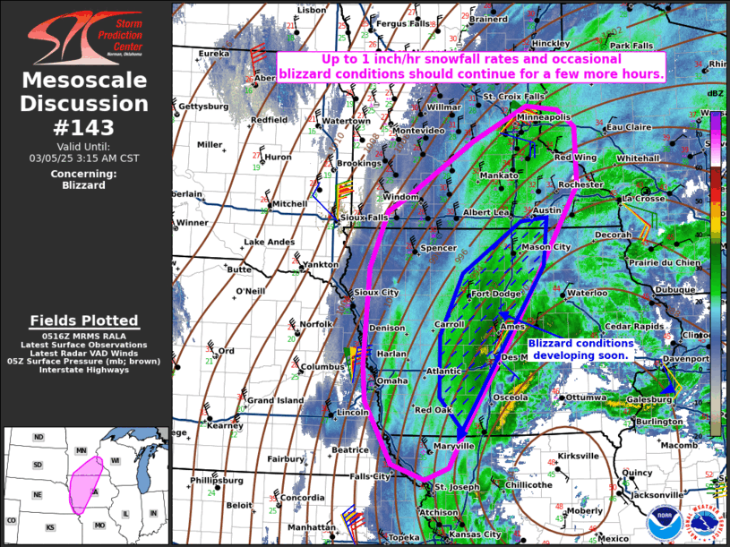 Mesoscale Discussion 143