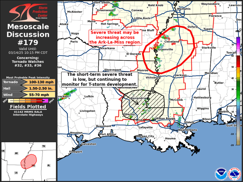 Mesoscale Discussion 179