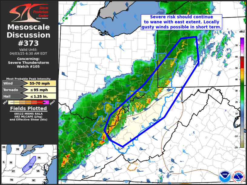 Mesoscale Discussion 373