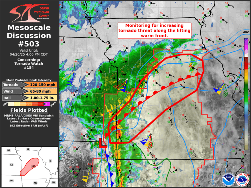 Mesoscale Discussion 503