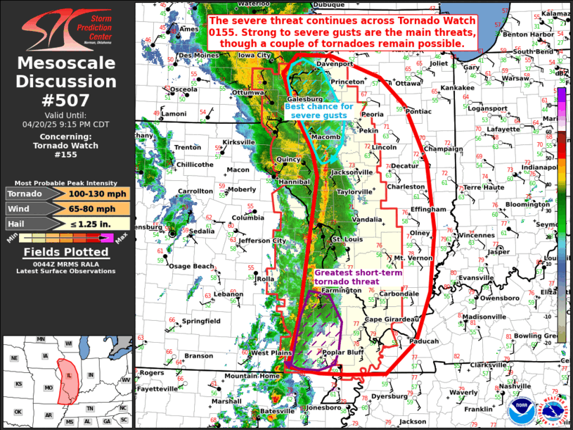 Mesoscale Discussion 507