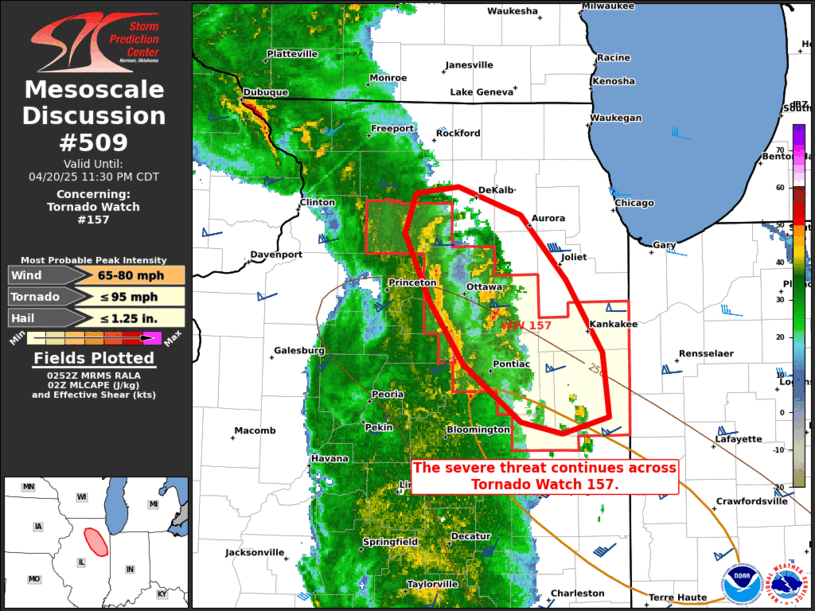 Mesoscale Discussion 509