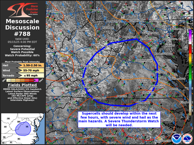Mesoscale Discussion 788