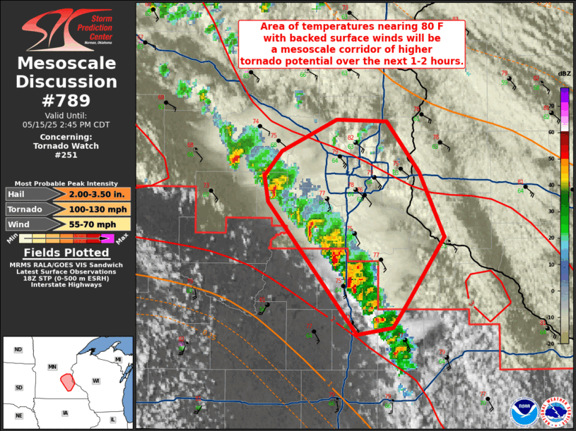 Mesoscale Discussion 789