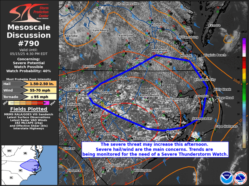 Mesoscale Discussion 790