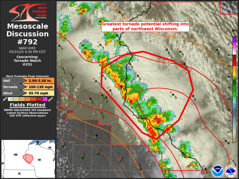 Mesoscale Discussion 792