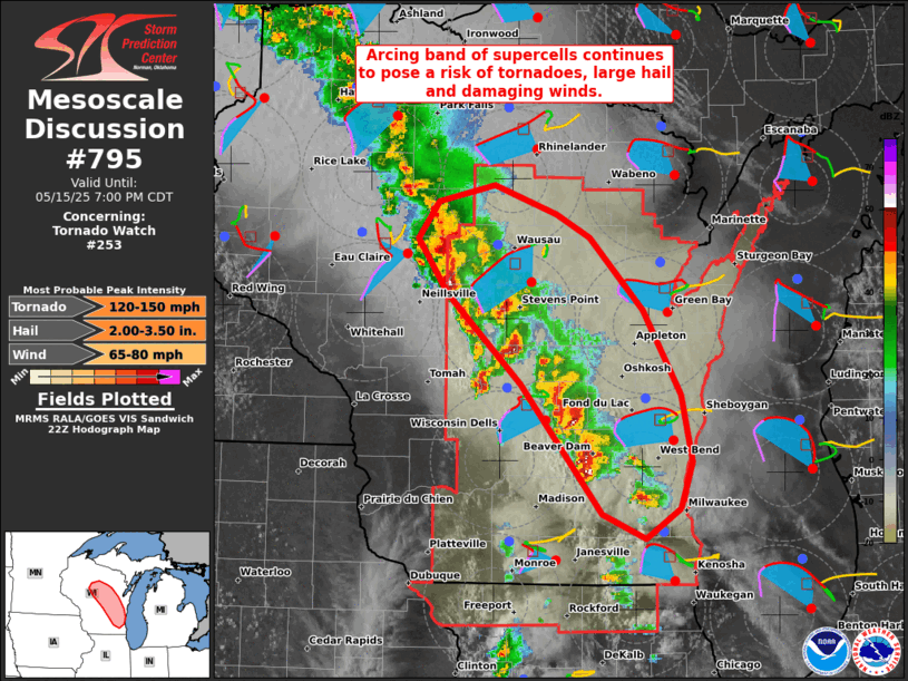 Mesoscale Discussion 795