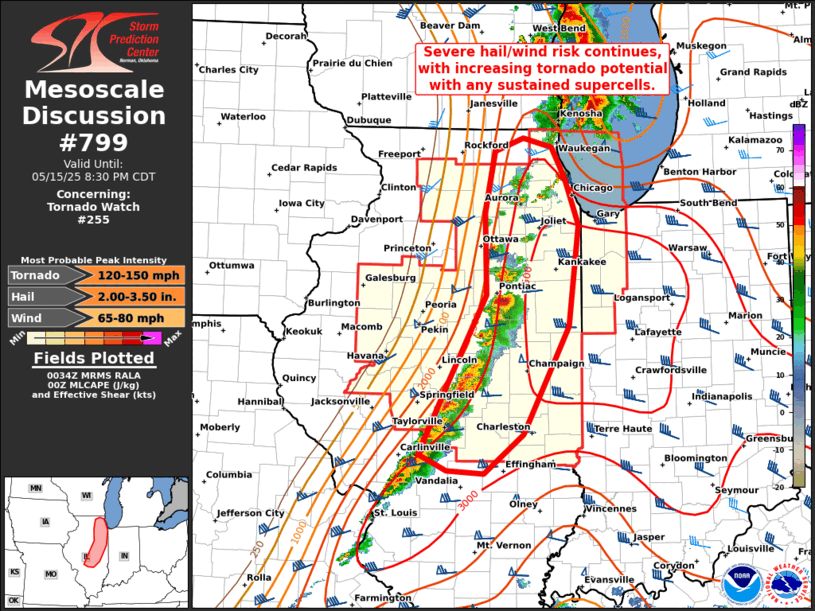 Mesoscale Discussion 799