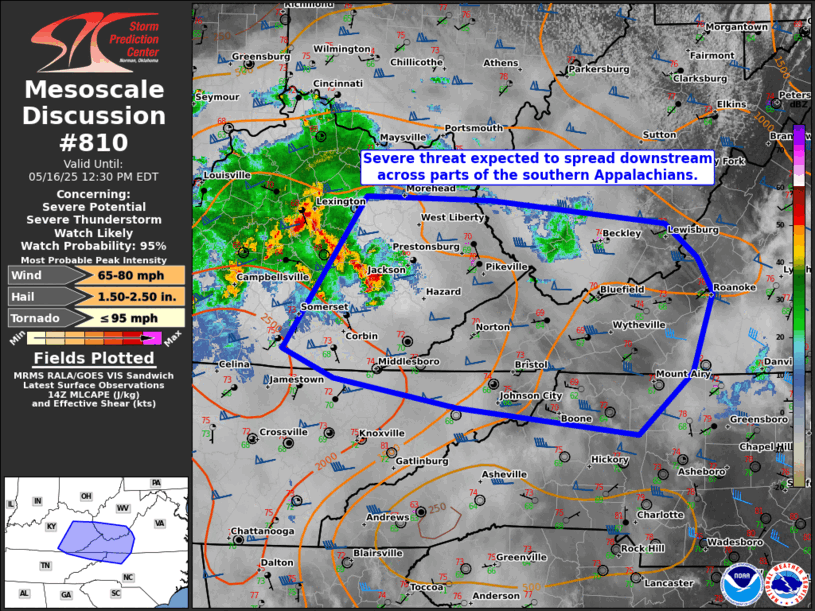 Mesoscale Discussion 810
