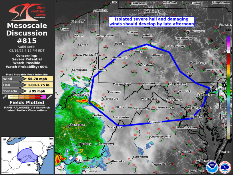 Mesoscale Discussion 815