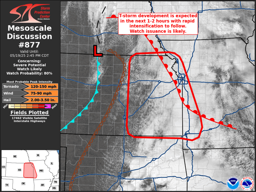 Mesoscale Discussion 877