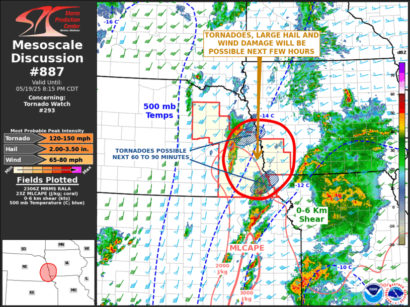 Mesoscale Discussion 887