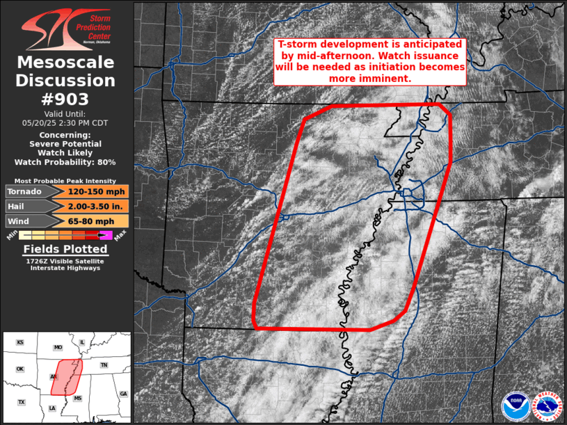 Mesoscale Discussion 903