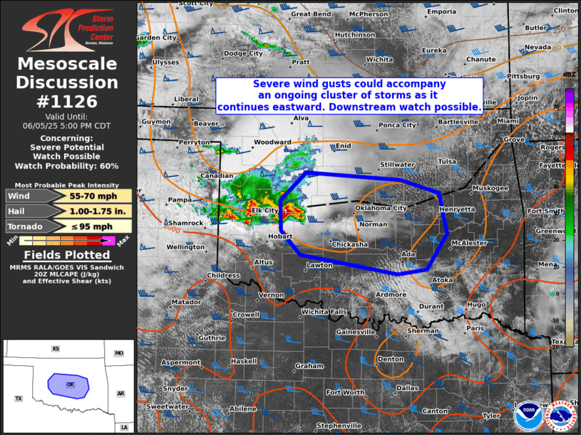 Mesoscale Discussion 1126