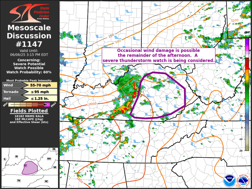 Mesoscale Discussion 1147