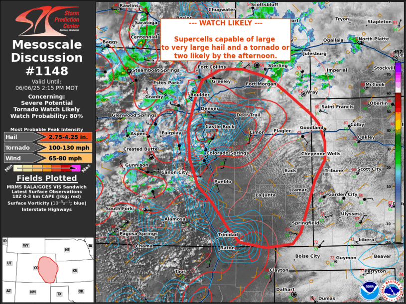 Mesoscale Discussion 1148
