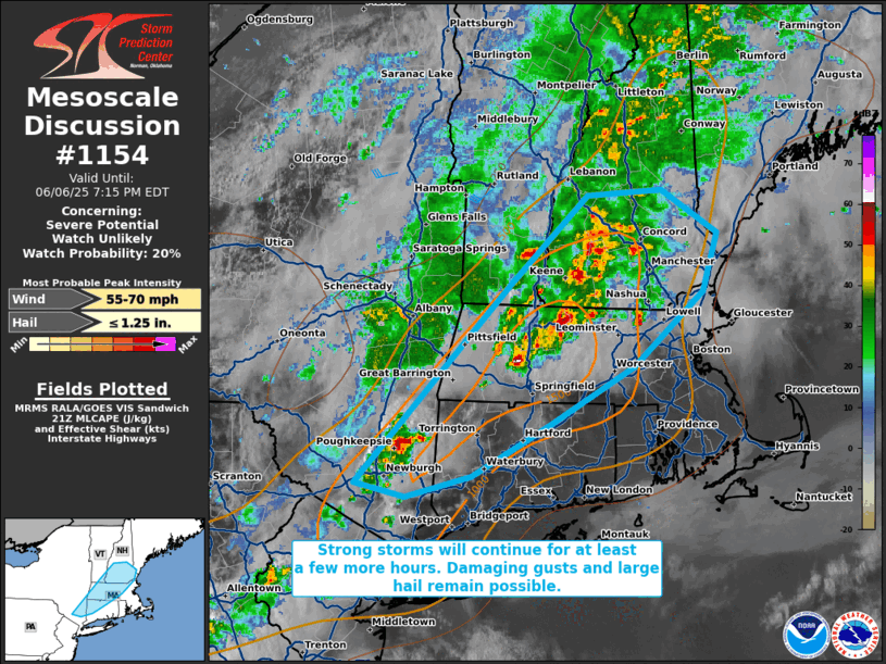 Mesoscale Discussion 1154