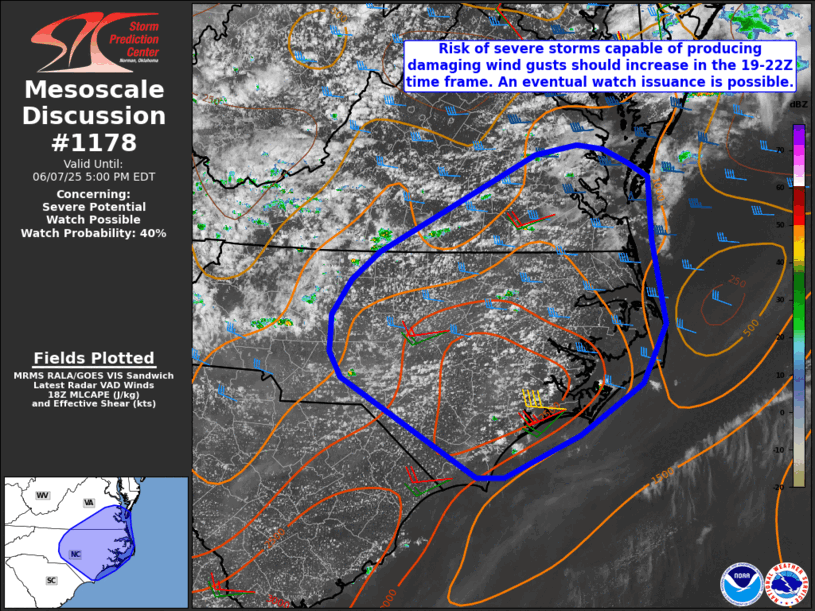 Mesoscale Discussion 1178