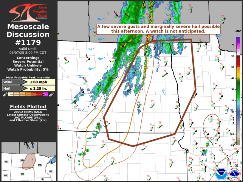 Mesoscale Discussion 1179