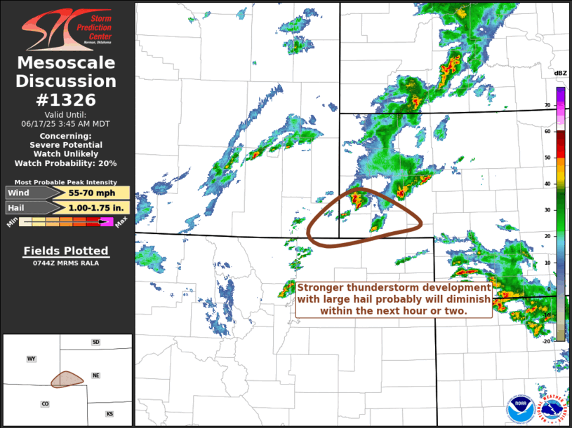Mesoscale Discussion 1326