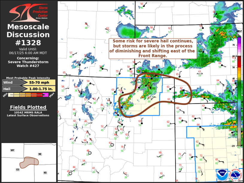 Mesoscale Discussion 1328