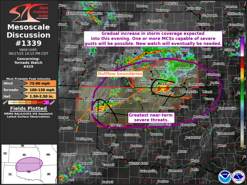 Mesoscale Discussion 1339
