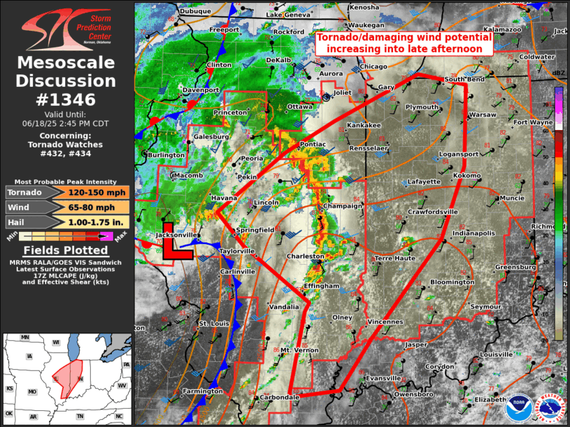 Mesoscale Discussion 1346